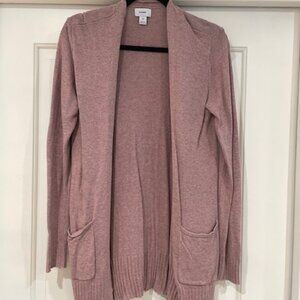 Old Navy Light Pink Open Cardigan, Size M